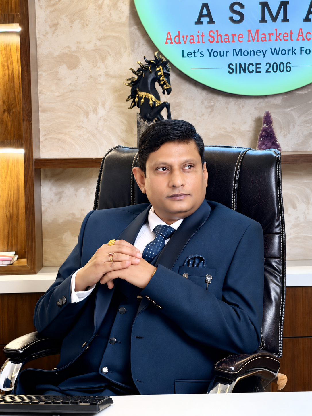 Satish Bobade — Founder, Advait Stock Market Academy